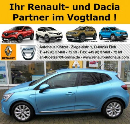 Renault Clio 5 TCe100 Experience,Navi,PDC,Klim-A.LED,DAB (288514954)